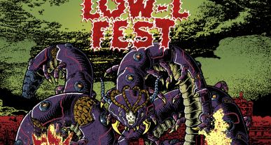Locandina illustrata di Low-L Fest