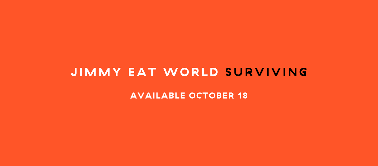 Nuovo album dei Jimmy Eat World - Surviving, 18 ottobre 2020